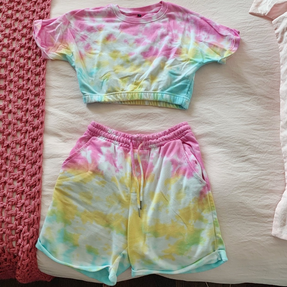 Tie Dye Sweat Set